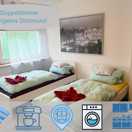 Doppelzimmer Im Bungalow Dortmund Exteriör bild